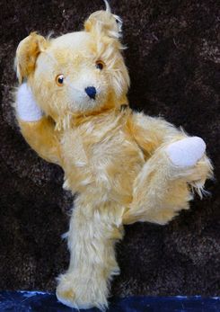 teddy bear with music box inside